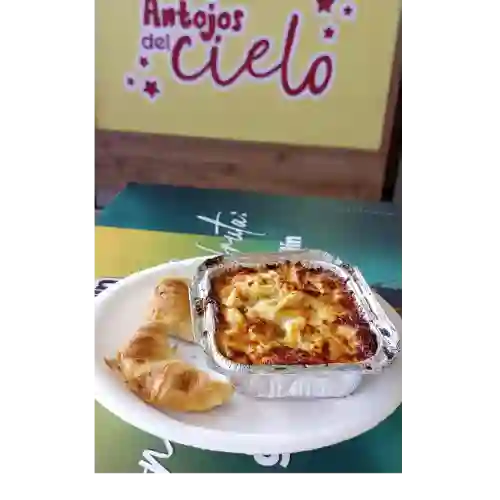 Lasaña Mixta de Plátano Maduro