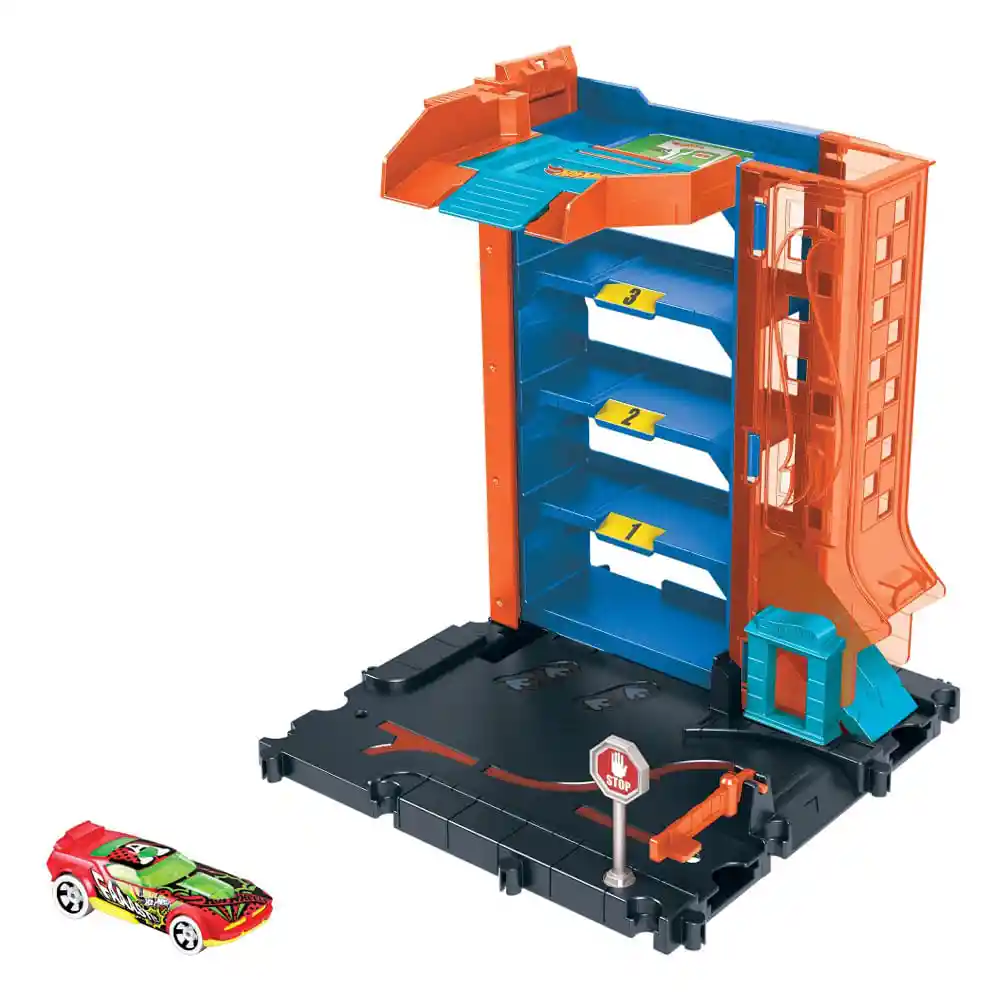 Hot Wheels Juguete City Garaje