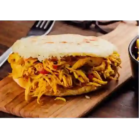 la Arepa con el Pollo