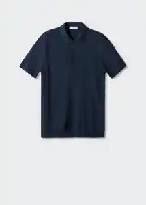 Camiseta Polo Arraona Navy Talla XL Hombre Mango