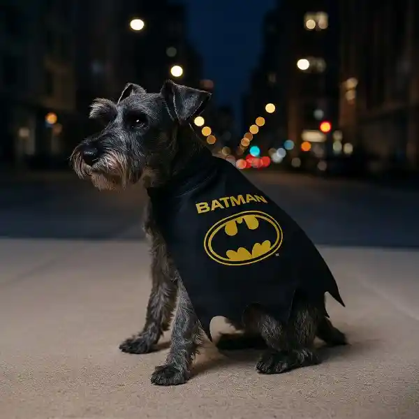 Accesorio Para Mascotas Capa Serie dc Batman Miniso