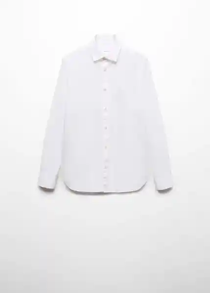 Camisa Classy6 Niños Blanco Talla 22 Mango