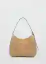 Bolso G Carrie Cuero Talla 99 Mujer Mango