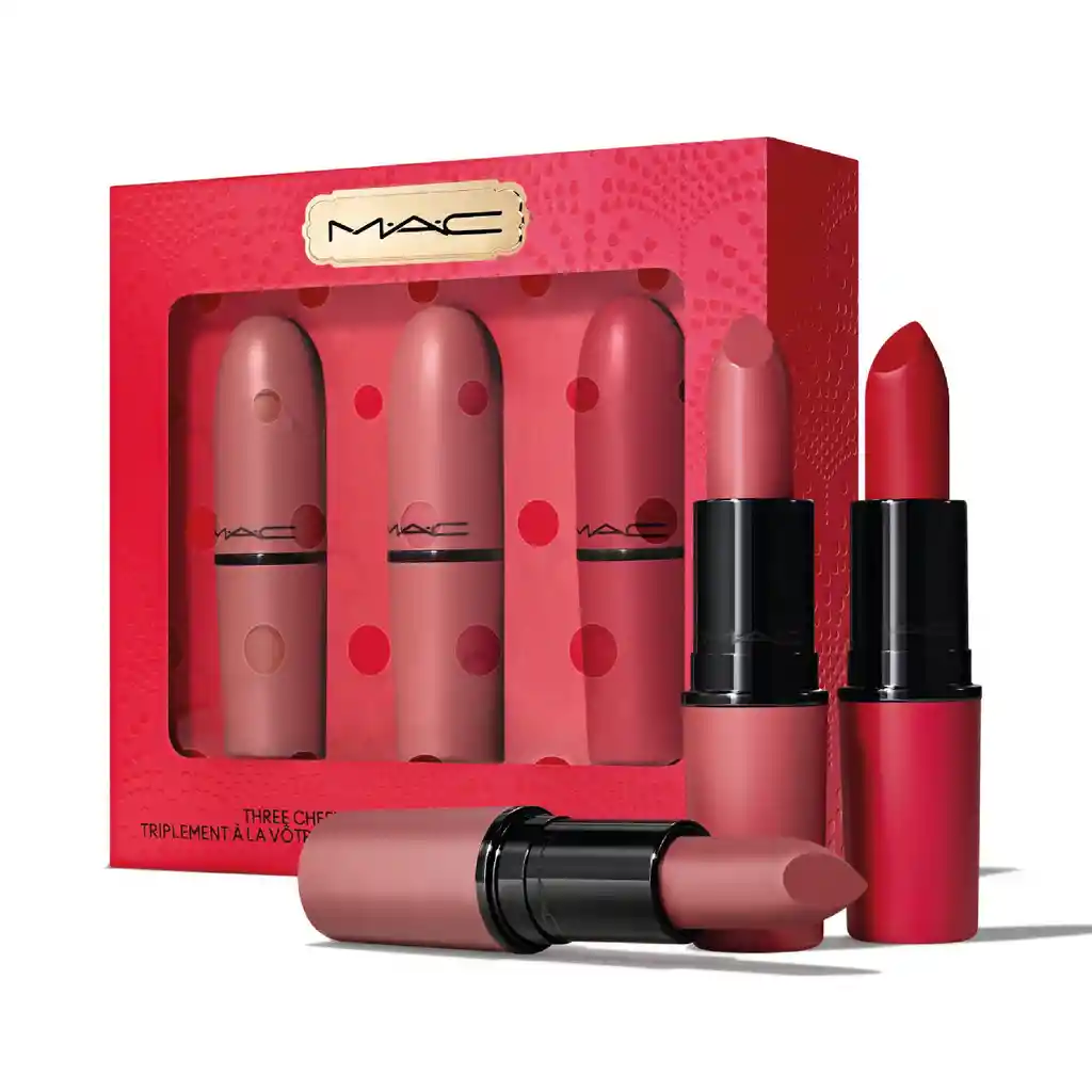 Kit De Labios Three Cheers! Lipstick Trio: Best-Sellers