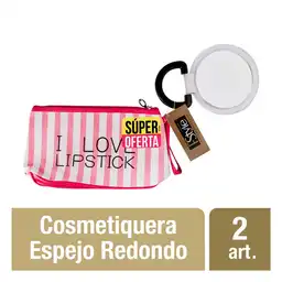 Freestyle Cosmetiquera Lipstick + Espejo Tocador