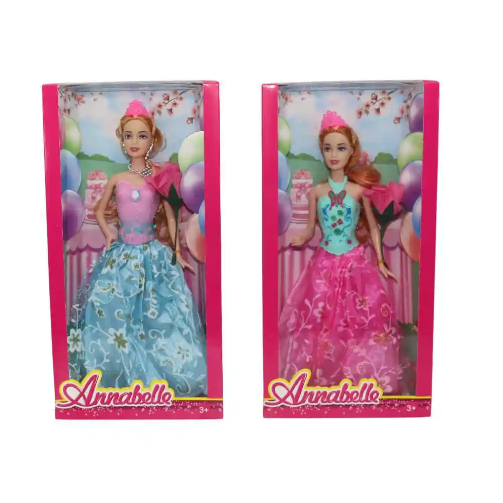 Muñeca Flaca Annabelle Caja Plasticos Asociados