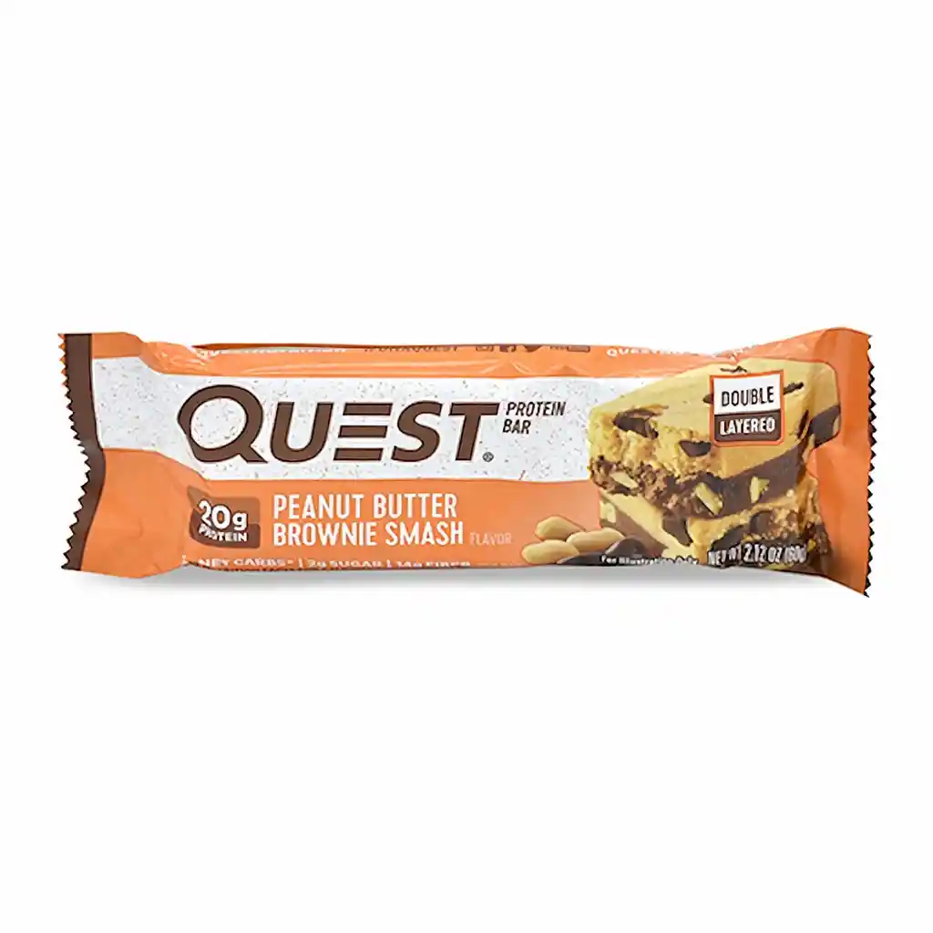 Quest Barra de Proteína Sabor a Mantequilla de Maní y Brownie