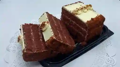 Torta Red Velvet X 6 Unid Rectangular Ultracong