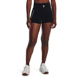 Under Armour Short Project Rock Meridian Mujer Negro Talla XS