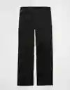 Pantalón Mujer Negro Talla: 10 REGULAR 5629016 American Eagle
