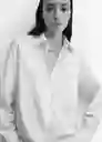 Camisa Juanes Blanco Talla XL Mujer Mango