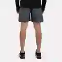 Reebok Pantaloneta Para Entrenamiento Hombre Color Gris Talla L