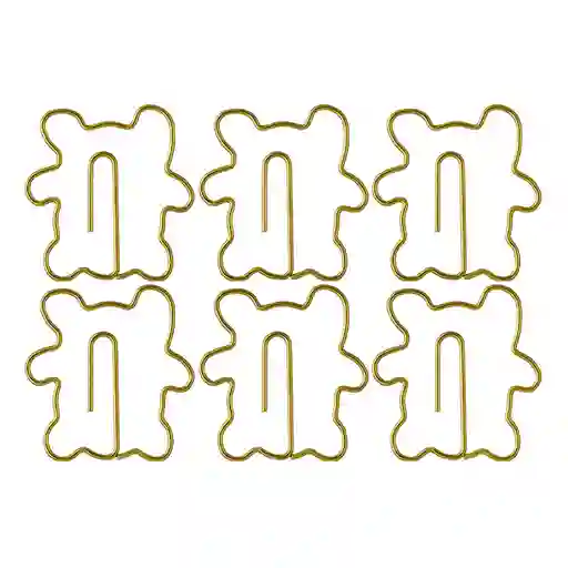 Miniso Clips Para Papel de Little Bear