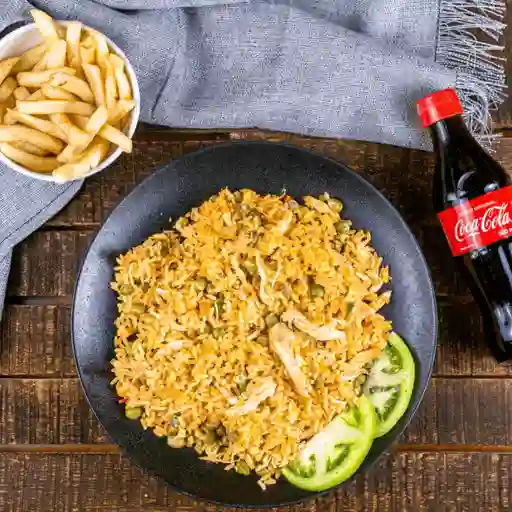 Combo Arroz con Pollo
