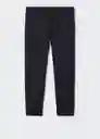 Pantalón Fisac Navy Talla 40 Hombre Mango