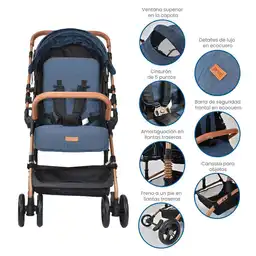 Priori Bebé Viena Rosa/Neón /Azul/Gris