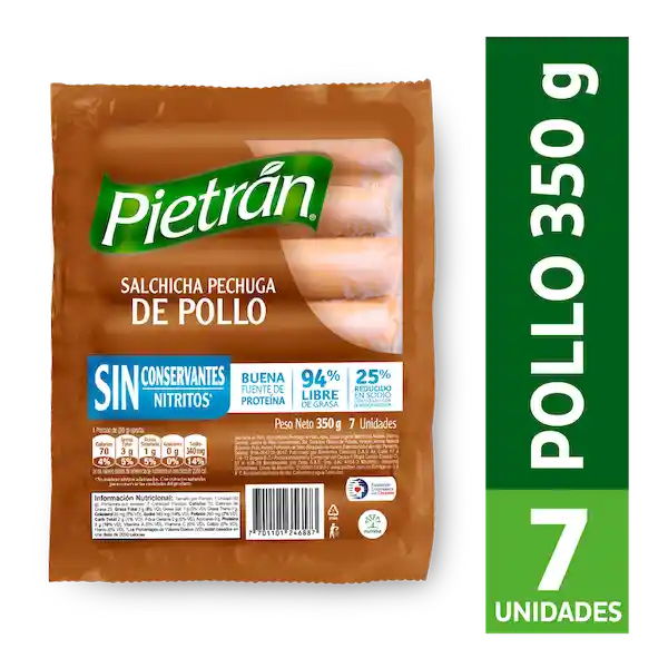 Pietran Salchicha Pollo