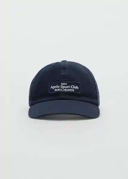 Gorra Paris Navy Talla 98 Niños Mango