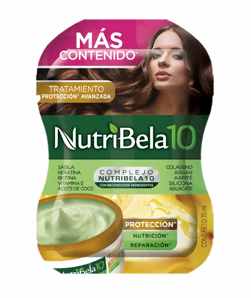 Nutribela Tratamiento Capilar 10 Protección Avanzada