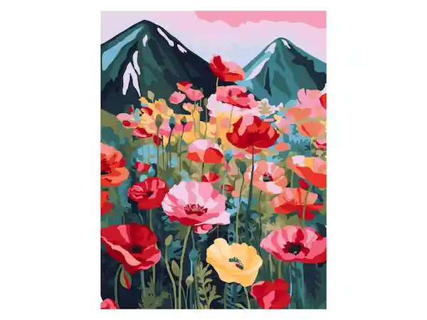 Set Bastidor y Materiales Flores Casaideas