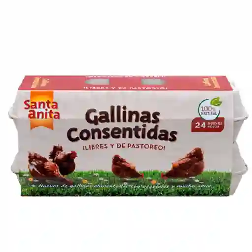 Santa Anita Huevos Rojos de Gallinas Consentidas