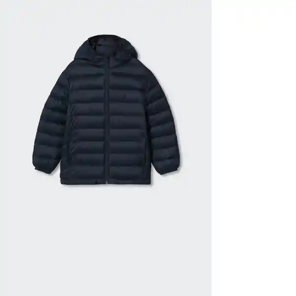 Anorak Unico3 Navy Talla 09 Niños Mango