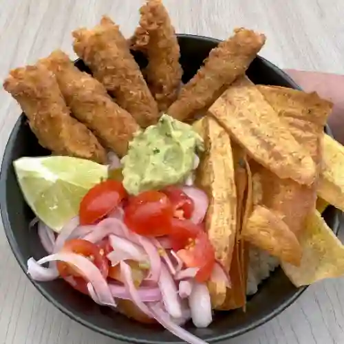 Combo Bowl Pescado Apanado