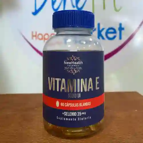 Vitamina E de 1000ui Newhealth