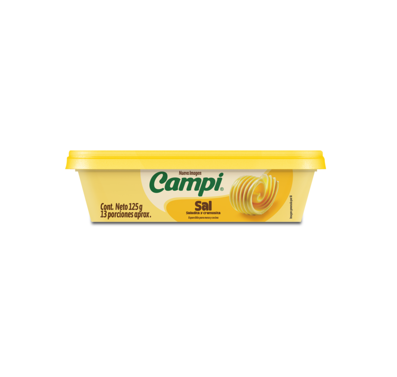 Campi Margarina Con Sal 125g