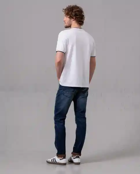 Jean Straight Hombre Azul Colonial Ultraoscuro T 28 65579 Rifle