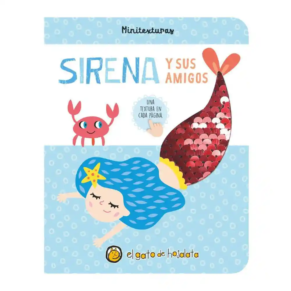 Mini Texturas Sirena y Sus Amigos El Gato de Hojalata
