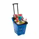 Cesta Transportadora Color Azul 31 L Rimax