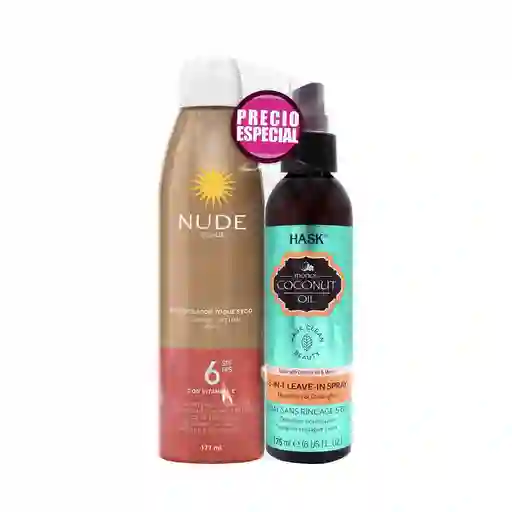 Spray Reparador y Bronceador Nude