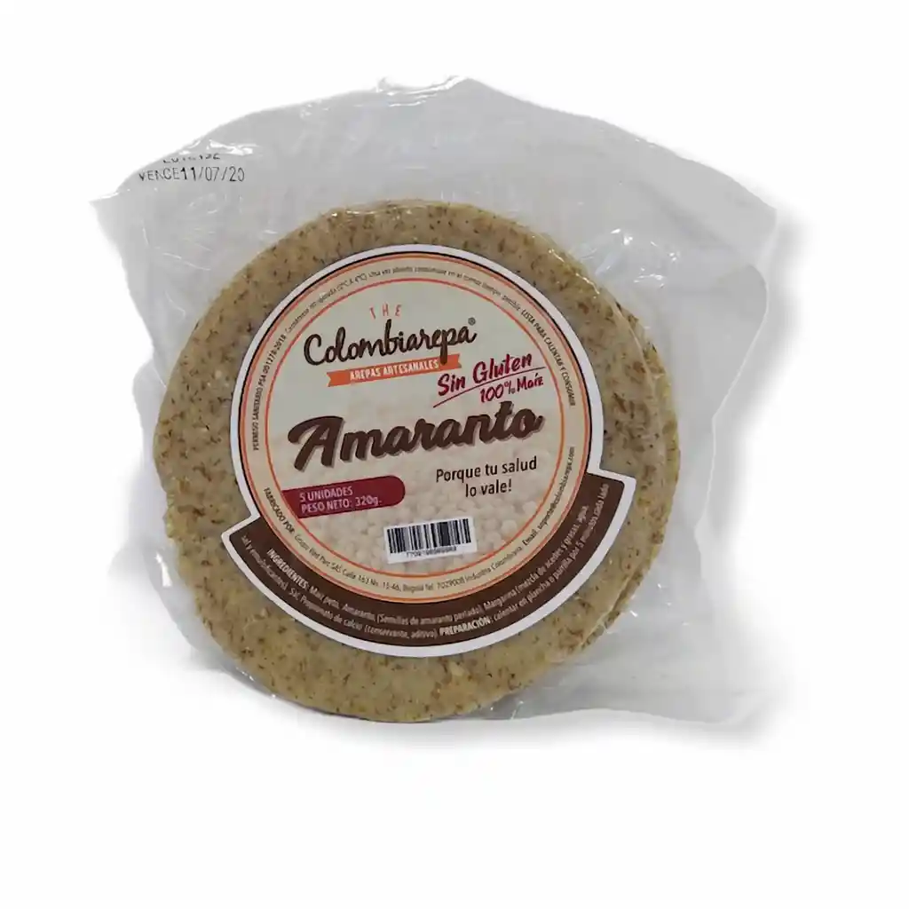 Colombiarepa Arepa de Amaranto