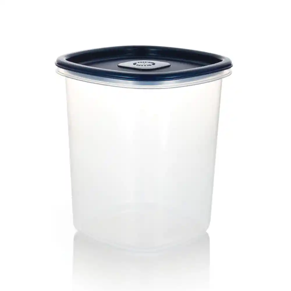 Recipiente Plastico Para Despensa Alto Azul