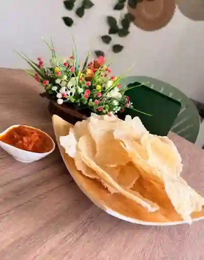 Carantanta con hogao mediana