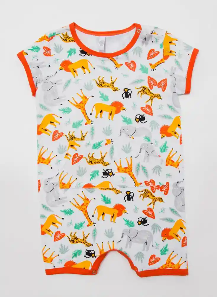 Enterizo Corto M/c 9/12meses - Estamp 1