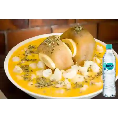 Combo Caldo de Pata + Brisa Sin Gas 600ML