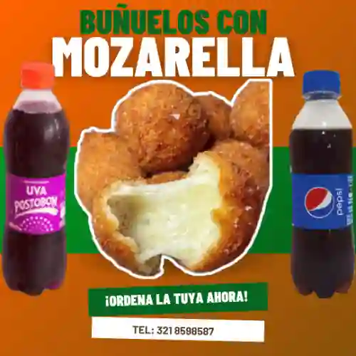 Buñuelos con Mozzarella