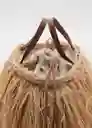 Bolso P Broom Beige Talla 99 Mujer Mango