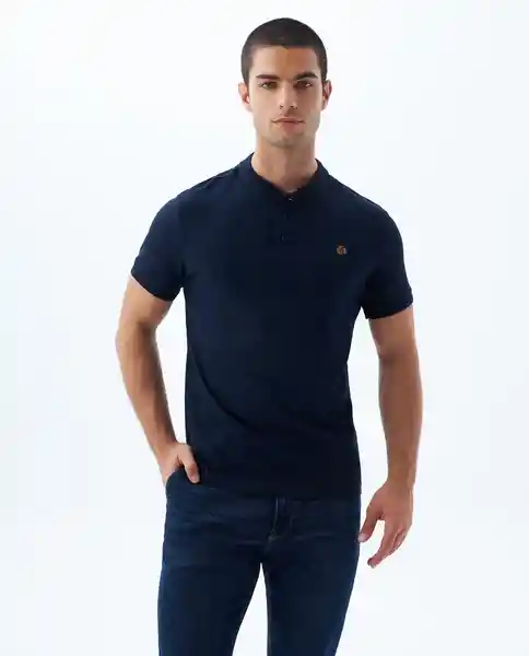 Camiseta Hombre Azul Talla XL 800G002_AZU194023 Americanino