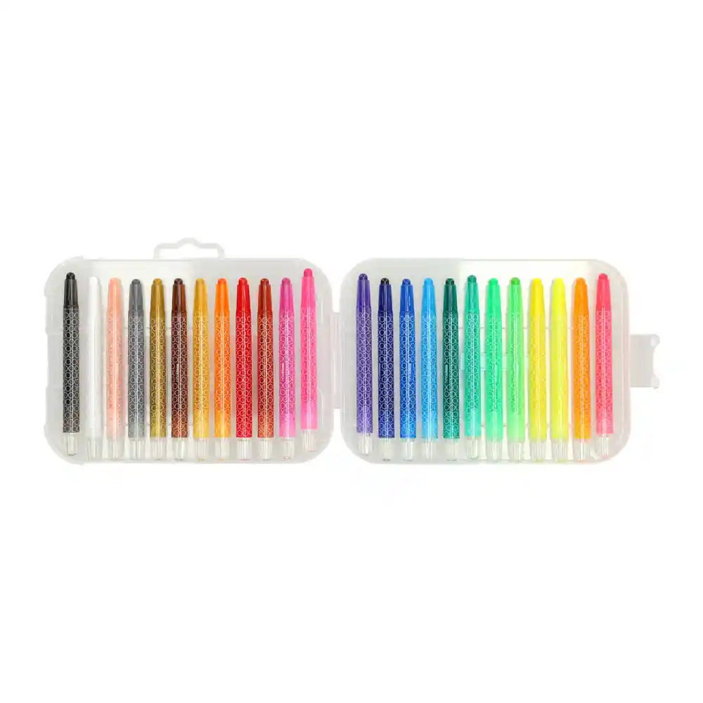 Set Crayones Retráctil S Diseño 0001