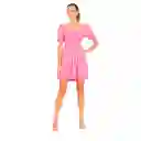 Vestido Corto Bondi Fucsia S