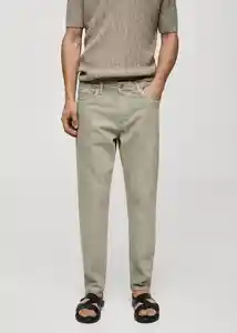 Jean Ben Khaki Talla 42 Hombre Mango