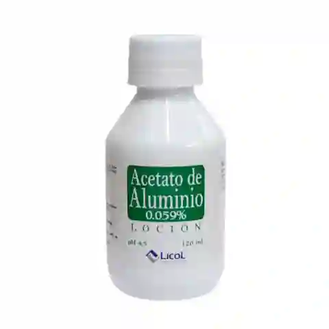 Licol Loción Acetato de Aluminio (0.059 %)