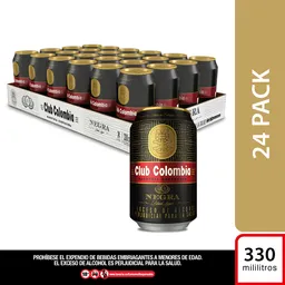 Club Colombia Pack Cerveza Negra 330 mL x 24 Und