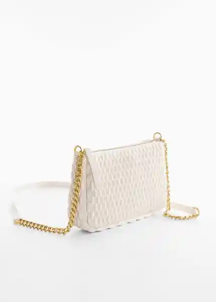 Bolso P Sasha Off White Talla 99 Mujer Mango