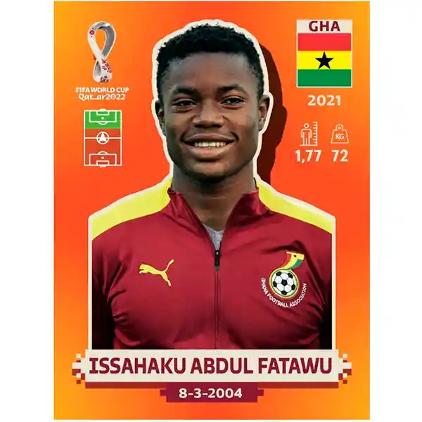 Gha_18 Issahaku Abdul Fatawu - Panini -