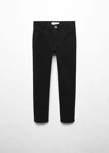 Jean Skinny5 Tejano Niñas Negro Talla 8 Mango