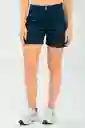 Short Khenny Color Azul Oscuro Talla 10 Ragged